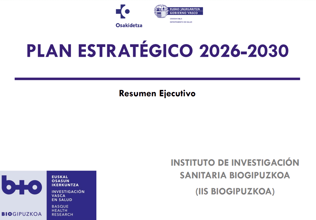 Plan Estratégico 2026-2030 IIS Biogipuzkoa