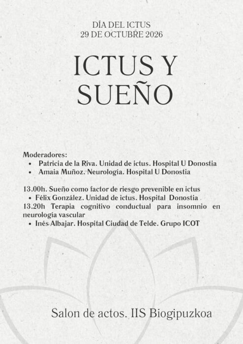 Evento Ictus Biogipuzkoa