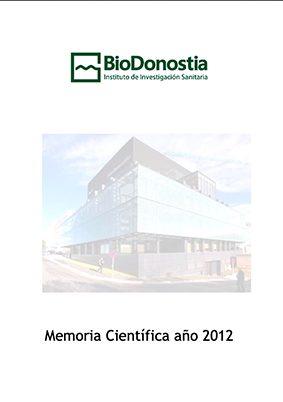 Memoria Cientifica IIS Biodonostia 2012