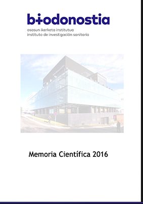 Memoria Cientifica IIS Biodonostia 2016